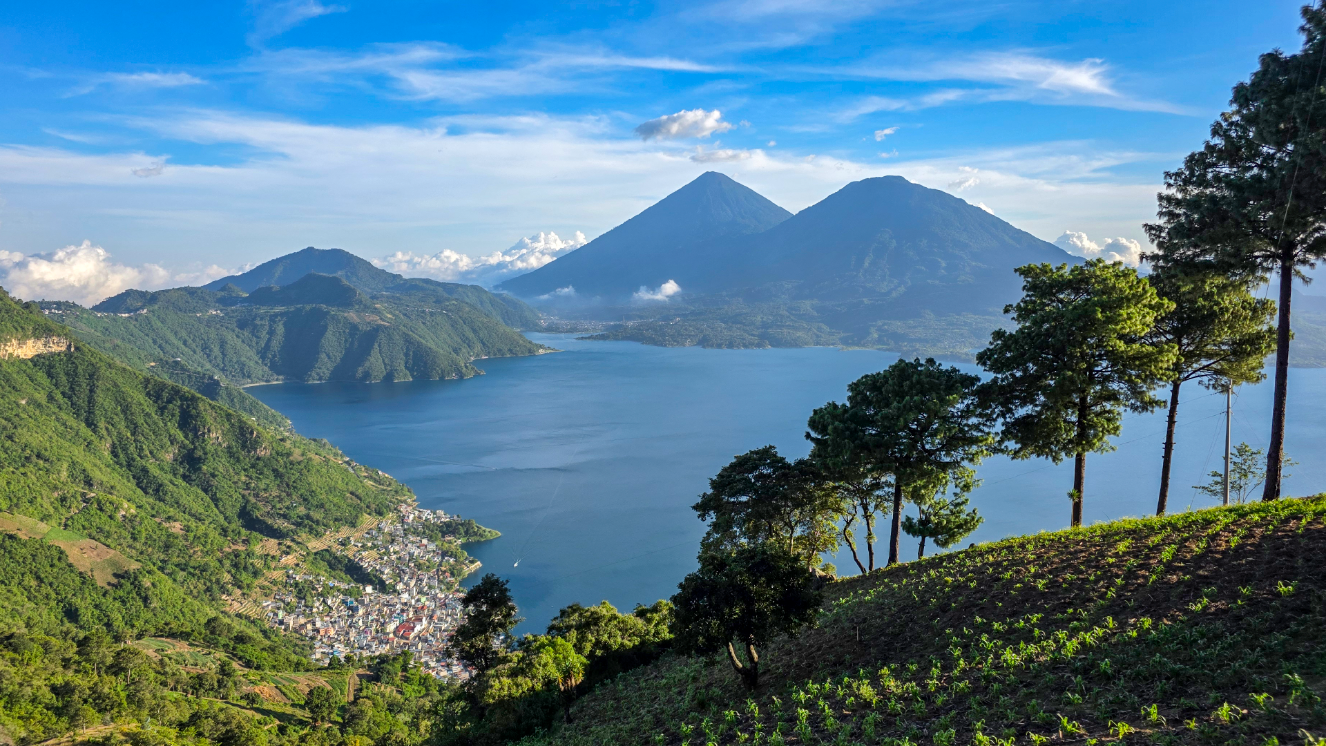 Lake Atitlán, Guatemala by Dennis Bunnik